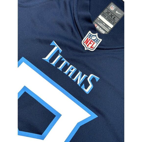 Nike Mariota NFL Titans Jersey #8 Navy Blue XXL - Picture 2 of 11
